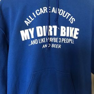 Dirt bike & Beer Hoodie